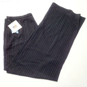 NWT Garfield Marks Black Pants with Red & Pink pinstripe (14) Made in USA